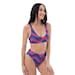 Subtle Bisexual Pride Bikini Set Bi Pride Swimwear Wavy Bisexual Pride Flag Etsy