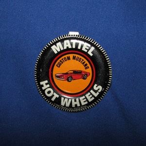 MATTEL HOT WHEELS Button Mustang 1967 Free Shipping Etsy