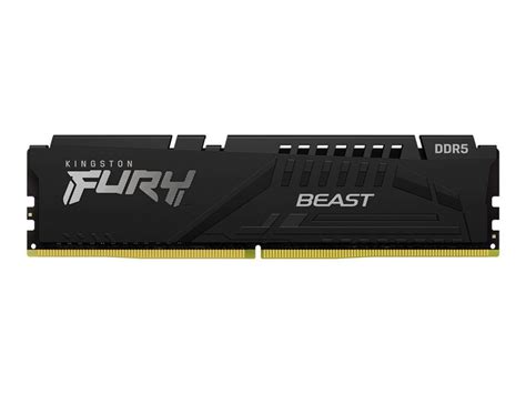 Kingston DDR5 RAM - 16GB - 4.800Mhz - FURY Beast Black