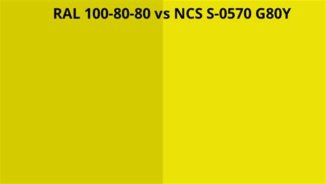 Ral 100 80 80 Vs Ncs S 0570 G80y Ral Colour Chart Uk