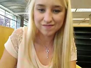 Amateur Blond Masturbates And Squirts In The Library Wf Xhamster