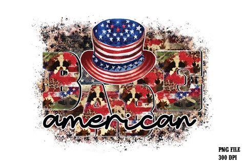 American Babe Sublimation PNG Graphic By Ak Artwork Creative Fabrica