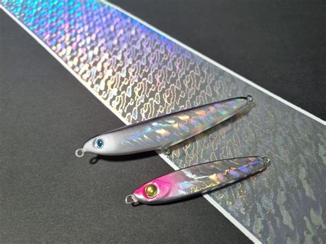 A Kit Of Types Of Self Adhesive Lure Foils By Varna Fishing Ebay