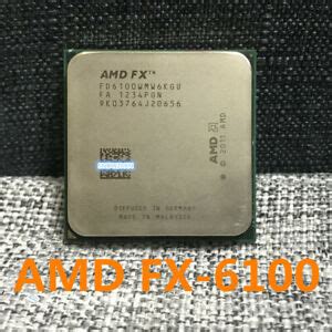 AMD fx-6100 CPU Six Core 3.3 GHz fd6100wmw6kgu Socket am3+ Prozessor | eBay