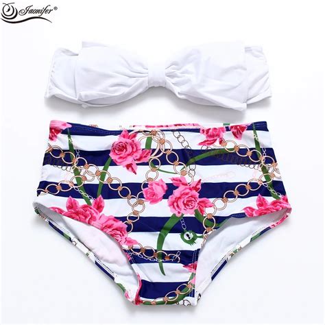 New Swimsuit Lady High Waist Printed Swimsuit Sexy Swimsuit Bikini Beautiful Sweet Swimwear In