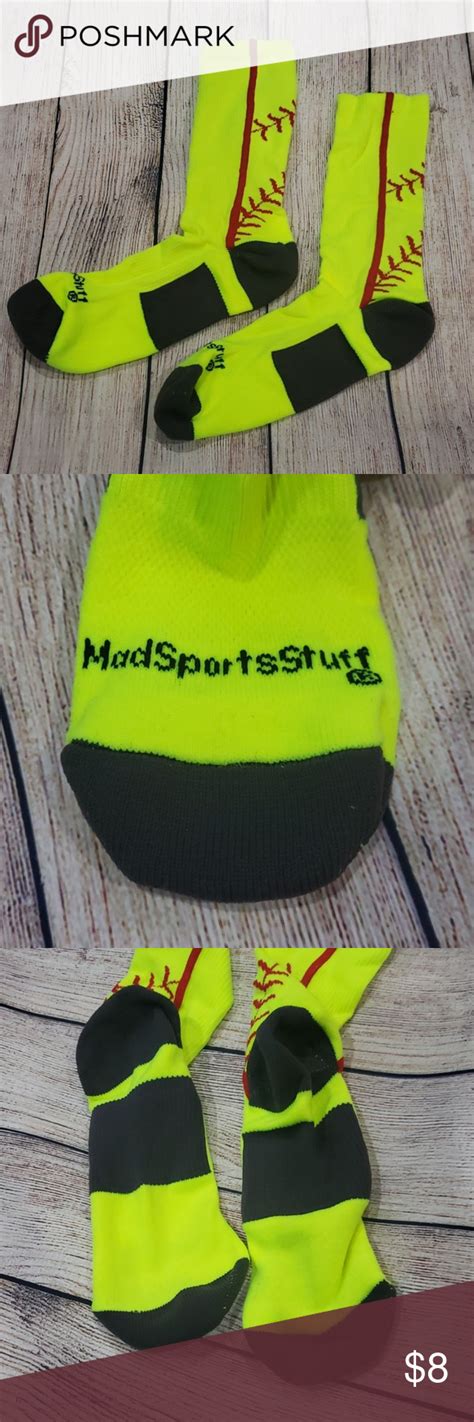 Nwot Madsportsstuff Softball Socks Clothes Design Fashion Fashion