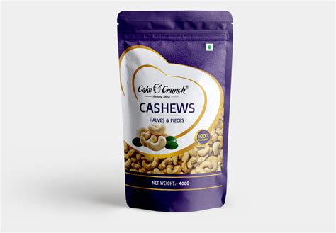Cashews Pouch Design On Behance