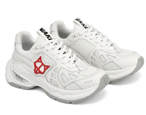 Giày Naked Wolfe Smash White Mesh Authentic Shoes