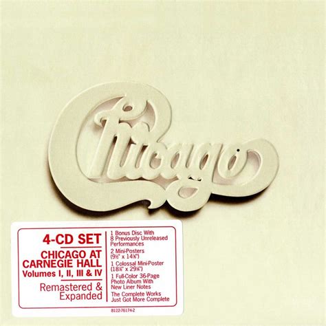 1971 Chicago at Carnegie Hall - Chicago - Rockronología