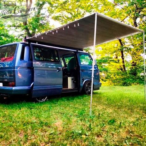 Toldo Fiamma F Pro Titanium Royal Blue Todo Campers