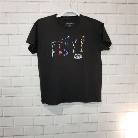 Michael Jackson One Cirque De Soleil Large Black Shor Gem
