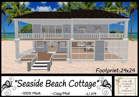 Second Life Marketplace Ppc Seaside Beach Cottage