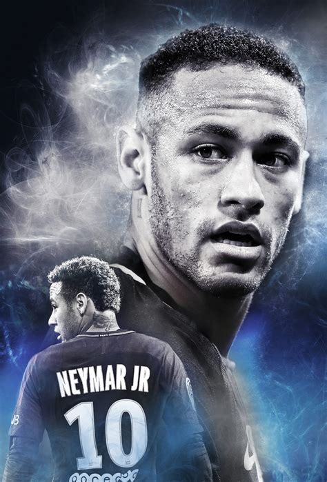 โปสเตอร์ Neymar เนย์มาร์ Psg Brazil บราซิล Poster โปสเตอร์ฟุตบอล โปสเตอร์ขนาดใหญ่ ของแต่งบ้าน