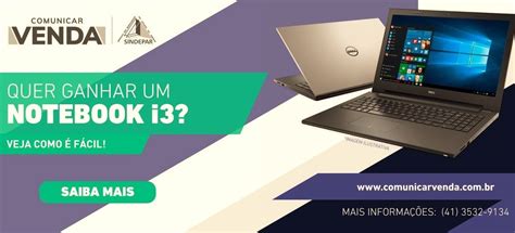 PROMOÇÃO | QUE TAL GANHAR UM NOTEBOOK? - SINDEPAR 