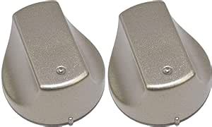 Yourspares Hot Ari Ix Control Switch Knobs For Hotpoint Oven Cooker Hob Inox Pack Of