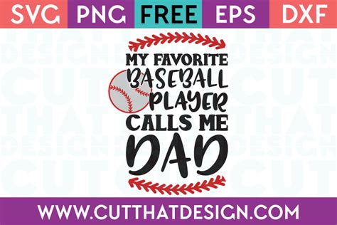 Love Baseball Grandpa Sports Cricut Baseball Papa Svg Baseball Papa