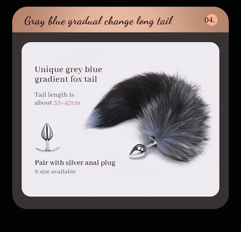 Lesbian Toys Fox Tail Plug Love Sex Bdsm
