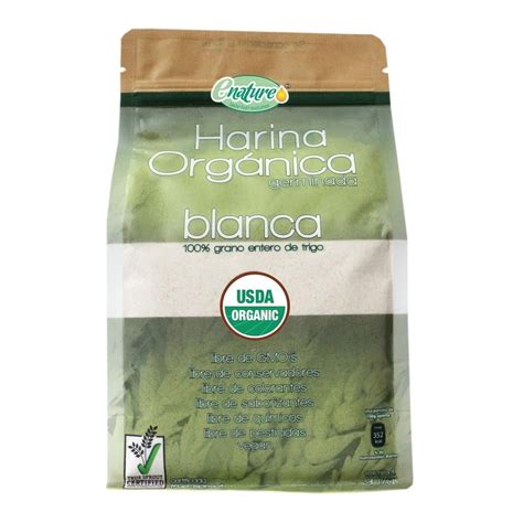 Harina Germinada Enature De Trigo Blanca Org Nica G Walmart En L Nea