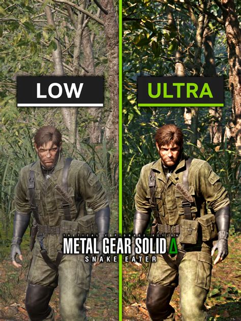 comparacao de graficos em metal gear solid delta snake eater tiktok