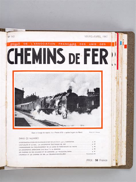 Revue de l Association Française des Amis des Chemins de Fer Année