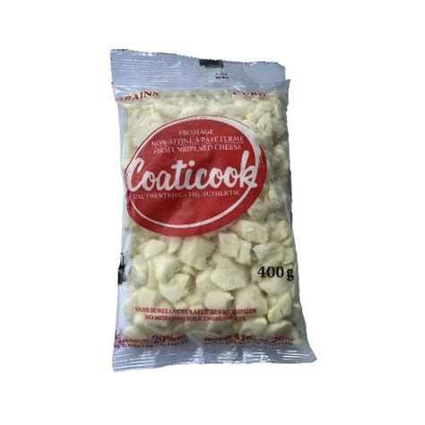 Canada Cheese Curds 400g for Poutine price per unit sold by 2 bags ...