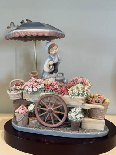 Lladro Flowers Of The Season Medium Sculpture Ebay