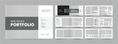 Landscape Portfolio Architecture Portfolio Template Real Estate