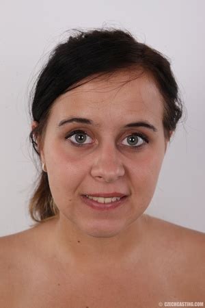 Plump Ponytailed Brunette Chick Presenting Her Small Tit XXX Dessert