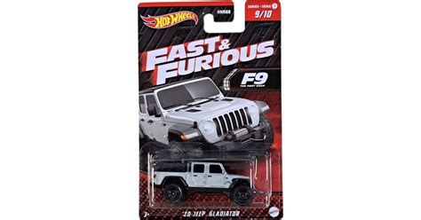 Mattel Hot Wheels Rychle A Zb Sile Jeep Gladiator Legenio