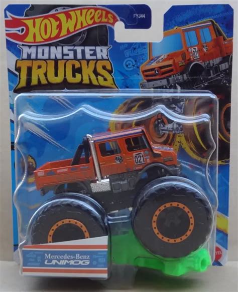 HOT WHEELS MONSTER Trucks Mercedes Benz Unimog Crash Legends PicClick UK