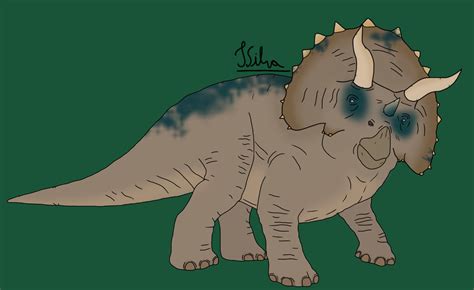 Jurassic World Triceratops By Tsilvadino On Deviantart