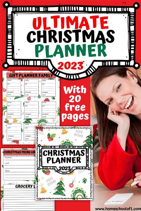 Free Printable Christmas Planner Pages