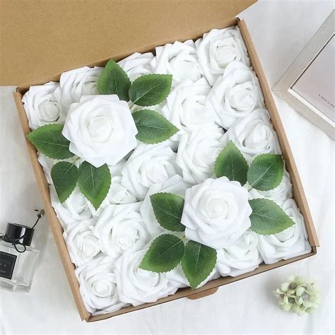 Искусственная роза, элегантная кость слона, имитация фарфорона ...