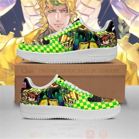 Hot Dio Brando Jojo Anime Naf Nike Air Force Shoes Boxbox Branding Luxury T Shirts Online In Usa