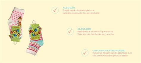 Kit C Meia Antiderrapante Beb Menina Bruna Lian Gal Lingerie Calcinhas Suti S Cuecas