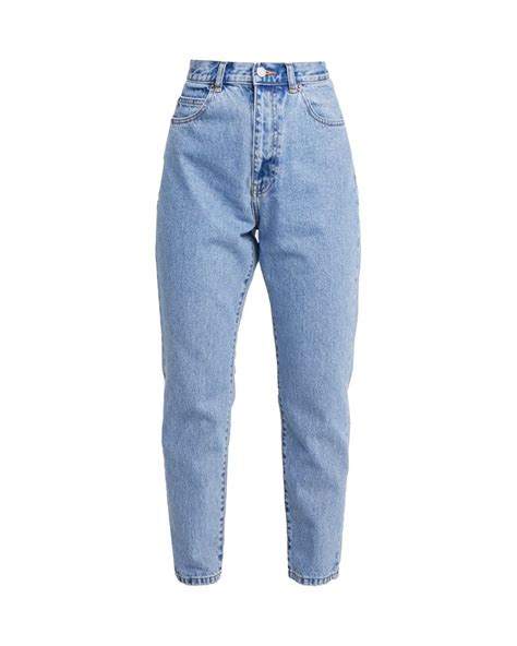 Dr Denim Light Retro Nora Jeans Mum Jeans Retro Jeans High Waisted