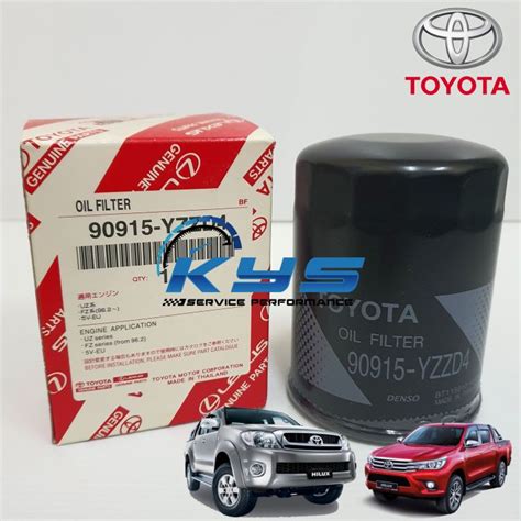 Toyota Oil Filter Toyota Hilux Vigo Revo Fortuner