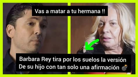 Barbara Rey Fulmina A Su Hijo Con Solo Tres Frases Youtube