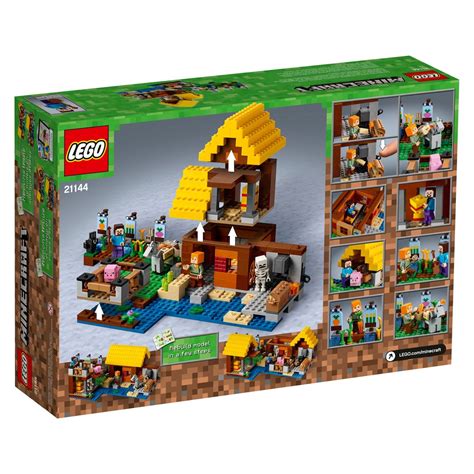 LEGO Minecraft The Farm Cottage 21144 #Minecraft, #LEGO, #Farm | Lego ...