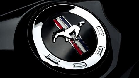 Black Ford Mustang Logo - LogoDix