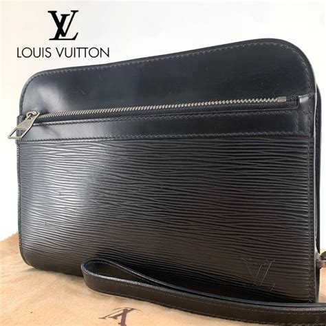 代購代標第一品牌－樂淘letao－1円 極美品 Louis Vuitton ルイヴィトン M59362 エピ オシュ クラッチバッグ セカンドバッグ メンズ ブラック系