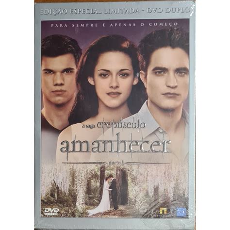 Dvd Original Do Filme A Saga Crep Sculo Amanhecer Parte Dvd Duplo