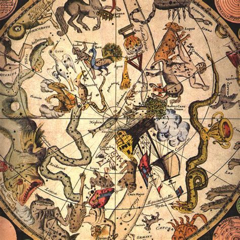 Ancient Greek Astronomy Map