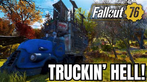 Fallout 76 Camp Build Tutorial Immersive Blue Ridge Caravan Truck