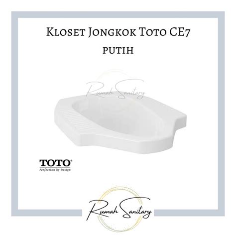 Jual Kloset Kloset Jongkok Toto Ce Squatting Toilet Original Toto