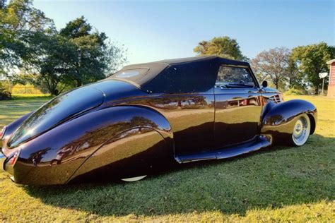 1939 LINCOLN ZEPHYR CUSTOM CONVERTIBLE Rear 3 4 224970