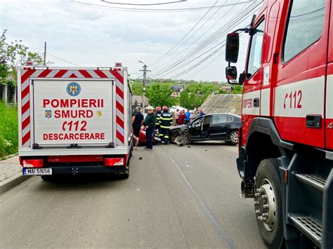 Accident grav de circulație pe un drum din județ Un bărbat a ajuns la