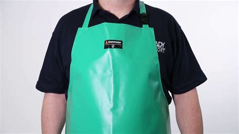 Chemical Resistant Apron With Ties Youtube