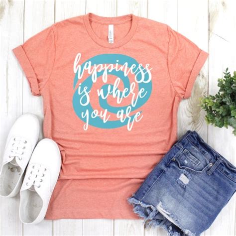 Moana Happiness Is Where You Are Quote Unisex T Shirt Etsy