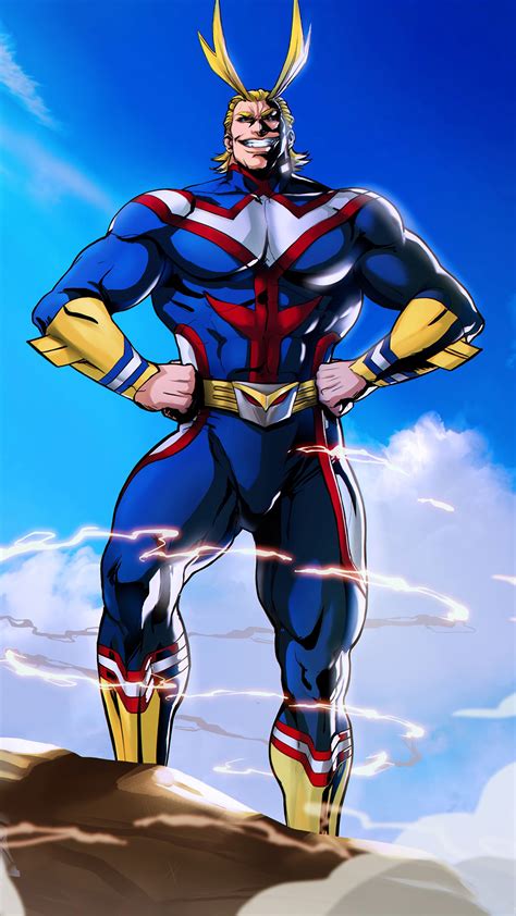 All Might My Hero Academia 4k Hd Phone Wallpaper Rare Gallery